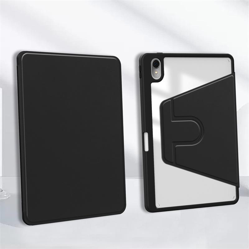 Compatible Huawei MatePad 11.5S Rotating Ultra-Thin Acrylic Leather Case with Pen Slot