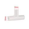 PVC-Verbinder Außendurchmesser 12mm Gerades Knie T-Stück 4-Wege-Verbindung 60/90/120/135 Grad T-Stück Gartenrohradapter DIY Zeltzubehör