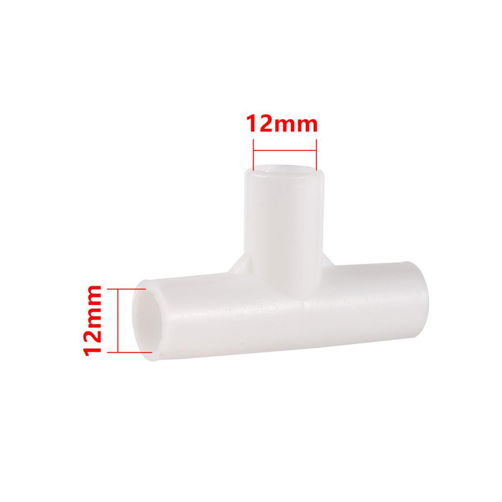 PVC-Verbinder Außendurchmesser 12mm Gerades Knie T-Stück 4-Wege-Verbindung 60/90/120/135 Grad T-Stück Gartenrohradapter DIY Zeltzubehör