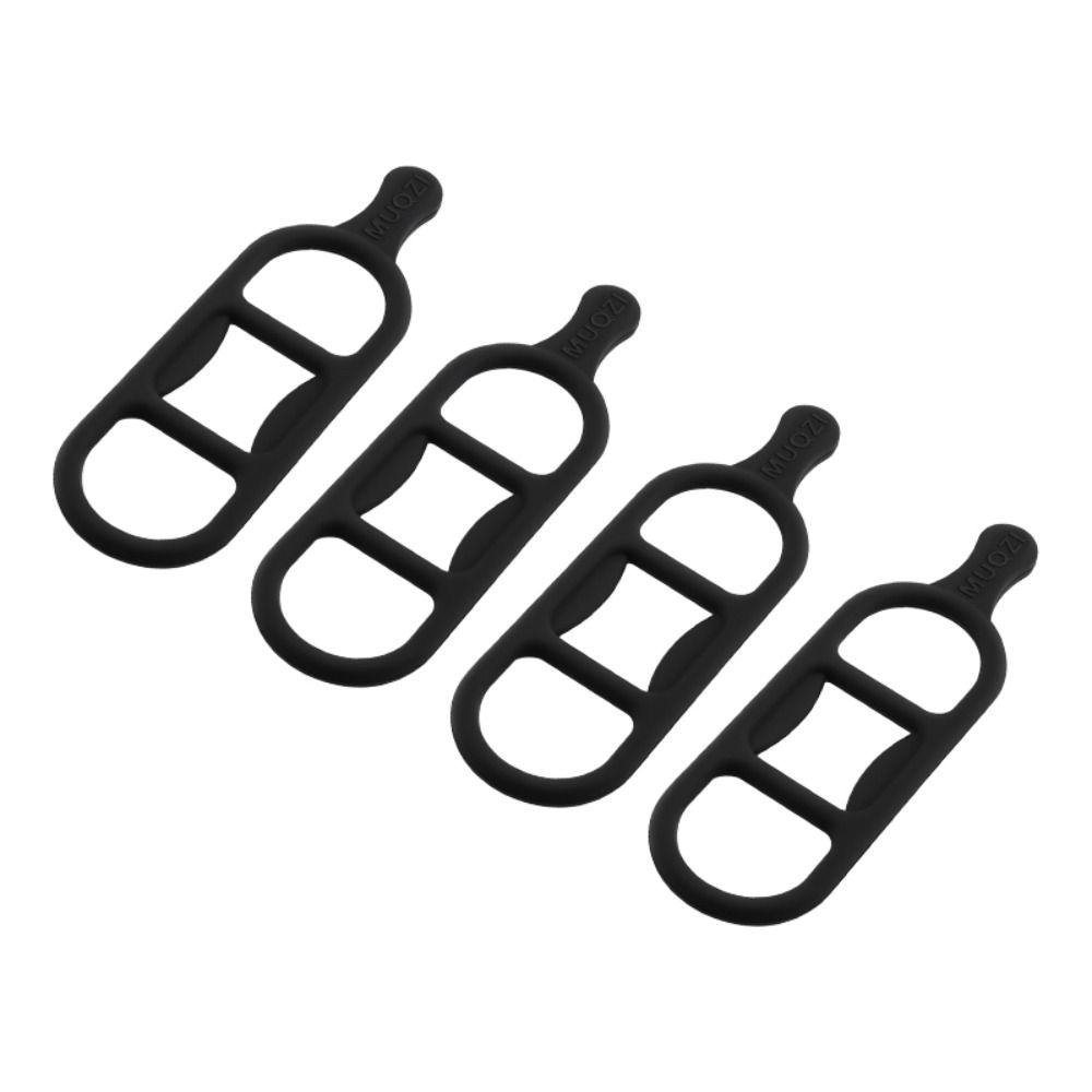 15PCS Wear-resistant Handlebar Light Strap Code Table Bike Flashlight Strap  Handlebar Light