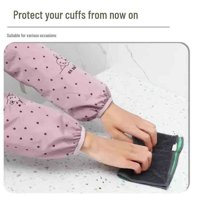 Sleeves: Waterproof & Oilproof Kitchen Oversleeves - Anti-Dirty, Adult Size, Free Newcomer Shipping