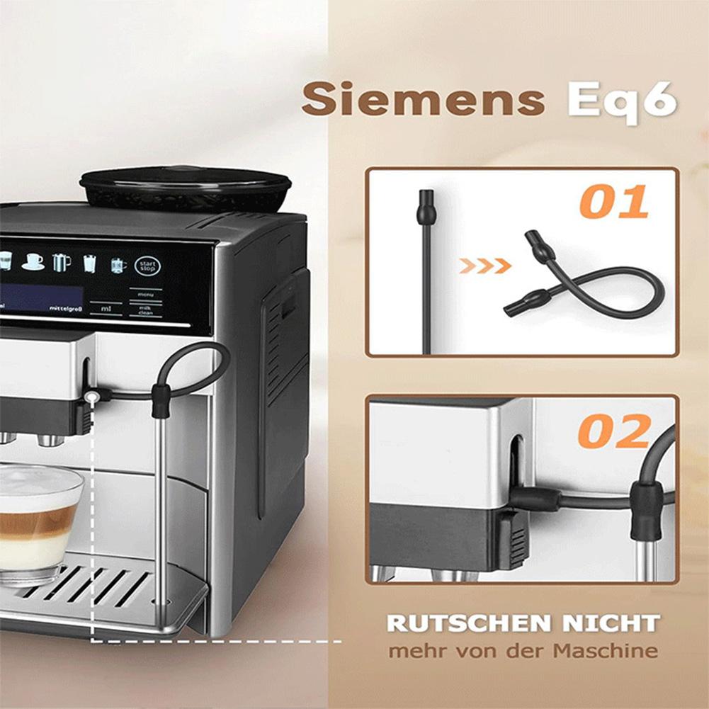 Kaffemaskin Mjölkslang Kaffemaskin Rostfritt Stål Mjölkslang Borstset För-Bosch-VeroAroma Och För-SiemensEQ.6-Serien