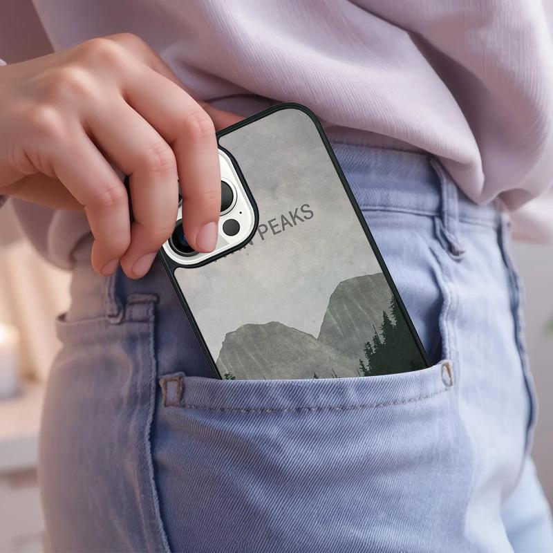Welcome To Twin Peaks Phone Case For iPhone 17 Air 15 16e 14 13 Pro Max Coque 12 11 Pro Max PLUS cover