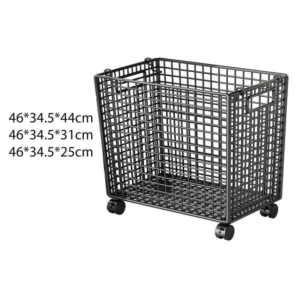 Toy Organizer Toy Box Toy Chest Rolling Basket for Playroom Kids Room Boys Girls