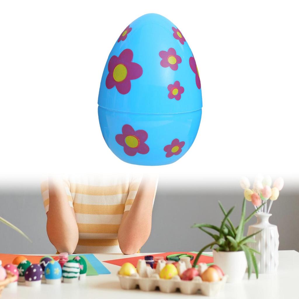 Jumbo Easter Egg Large Fun Easter Basket Stuffers for Outdoor Classroom Rewards Filling Treats Easter Party Favor DIY Crafts