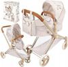 DeCuevas Doll Pram Functional 3-in-1 Deep And Stroller Verona 81778