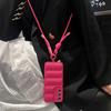 Fashion Down Jacket Long Lanyard Case for Samsung Galaxy S25 S26 Ultra S24 S23 Plus S22 S21 FE A55 A56 A16 Crossbody Soft Cover