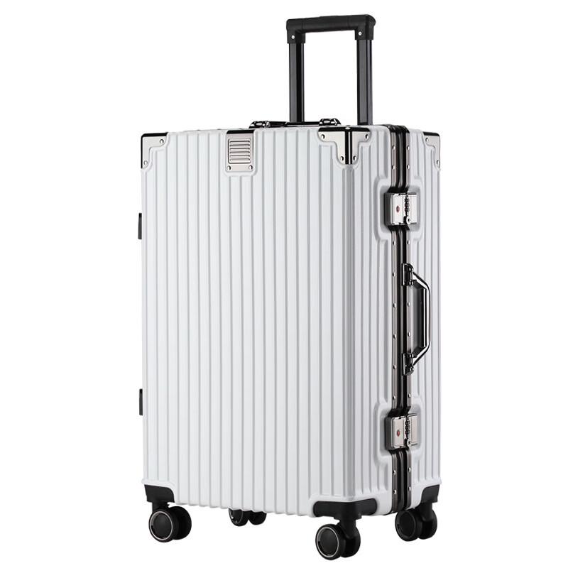 OEING Lightweight Aluminum Frame Spinner Luggage 20-inch
