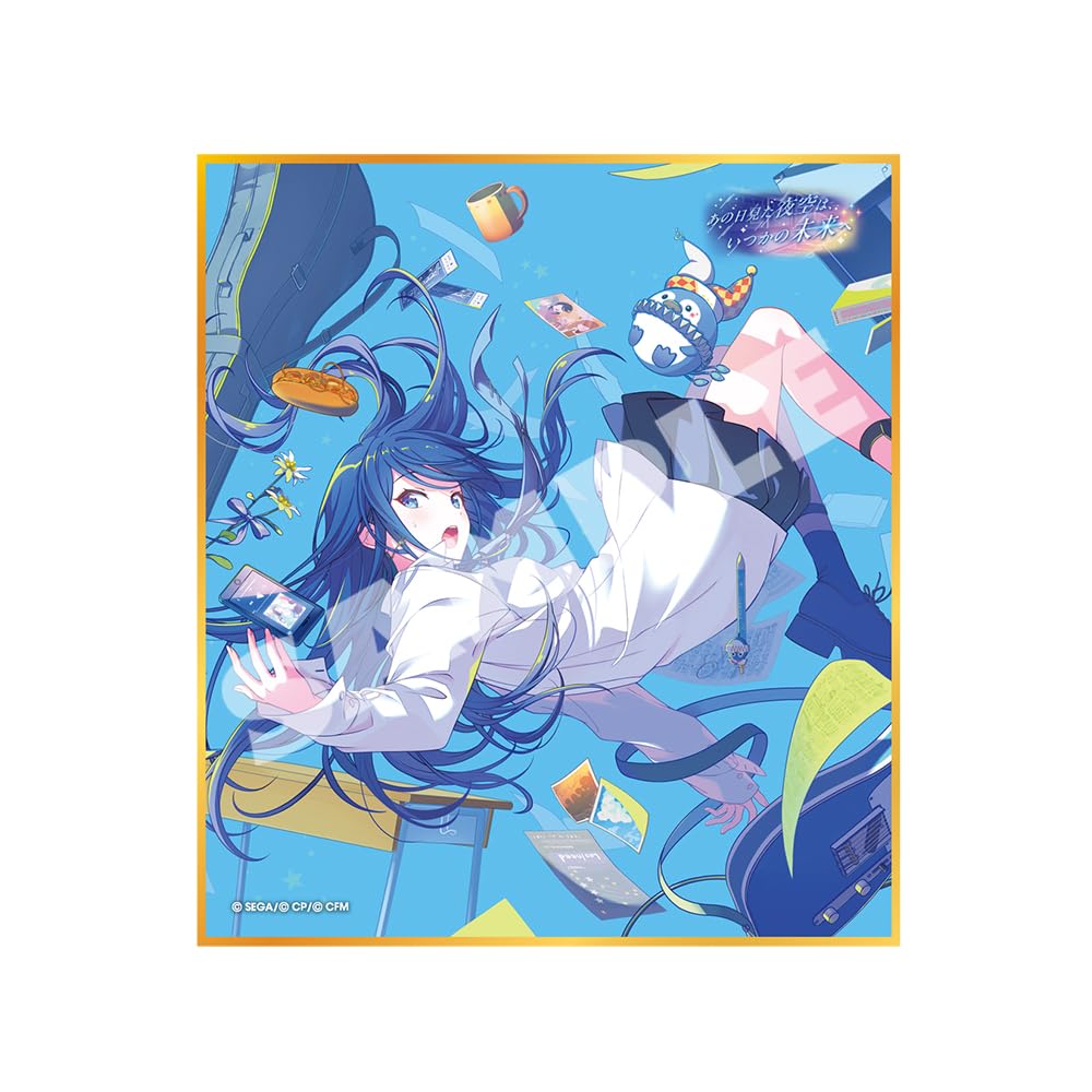 

SEKAI Colorful Hatsune Mini Shikishi Collection 48 C BOX The Night Sky We Saw That Towards Future Project Stage! feat. Miku Vol. Day, Someday s (9 синий