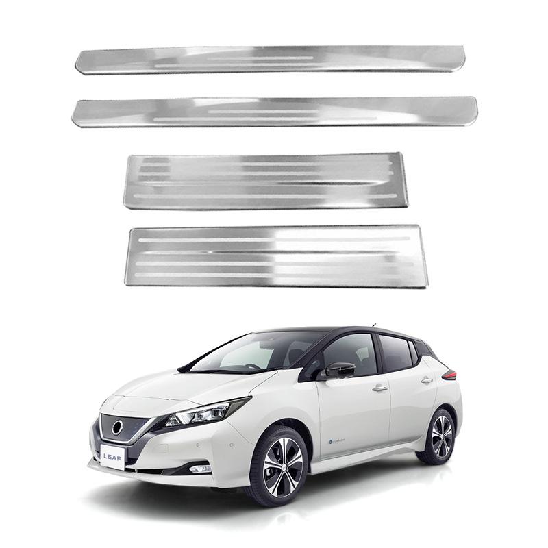 Nissan Leaf Door Sill Protection Strips - Anti-Collision Stickers