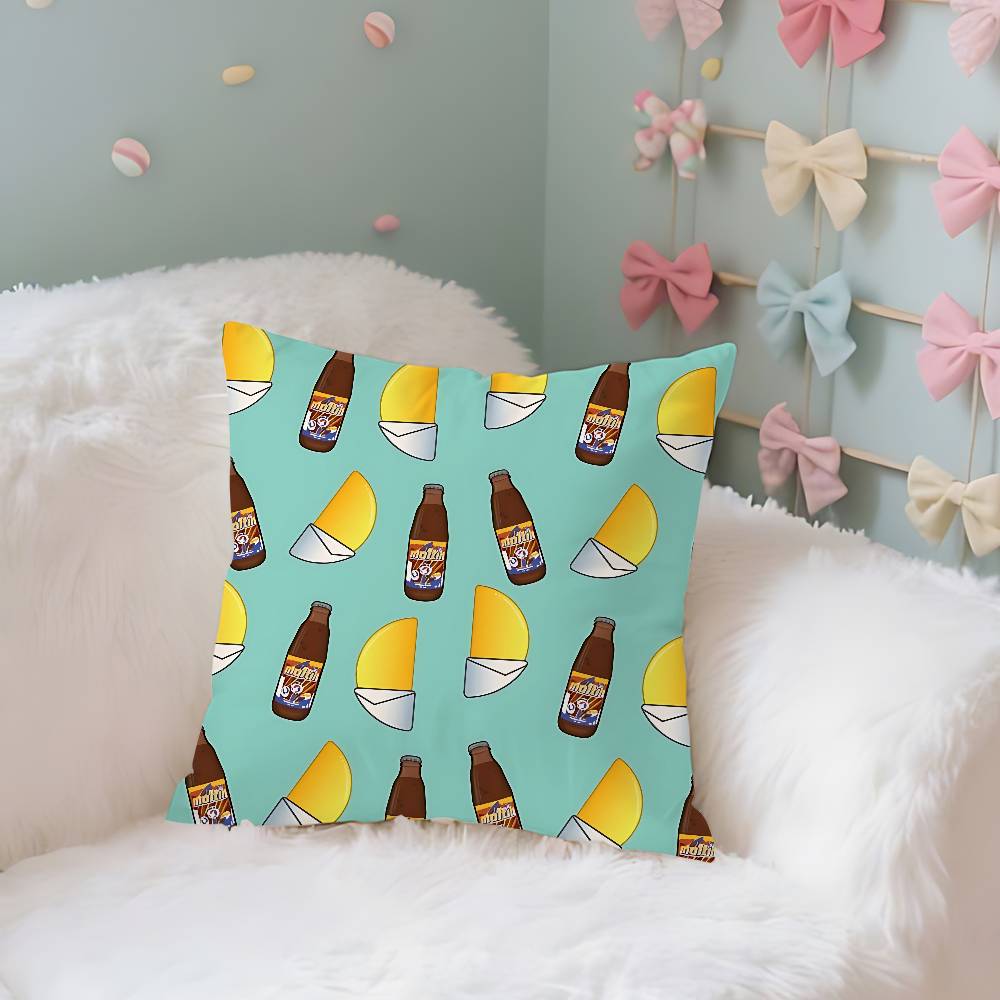 Venezuelas-Aesthetics-Art Pillow Case Cushion Cover Soft Cute Throw Pillow Case For Car Sofa Pillowcase Polyester With Zipper