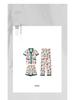 Women's Floral Ice Silk Pajama Set - Loose Short Sleeve & Shorts, 3-Piece Summer Loungewear