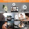 Universal Video Conference Fill Light for Mobile Phones & Cameras with Desktop Metal Clip