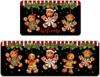 1/2Pcs Christmas Holiday Kitchen Floor Mat Home Decor Bedroom Balcony Long Carpet Festive Atmosphere Welcome Door Mat