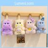 Plush Hippo Animal Soft Toy Desk Companion Bag Charm Gift For Kids