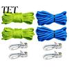 Emergency Cord Tensioner 4/8/12Pcs Rope with Cord, Heavy Duty Tie Down Roller, Compact Tightening Tool Metal for Camping, Tarps, Guy Lines,