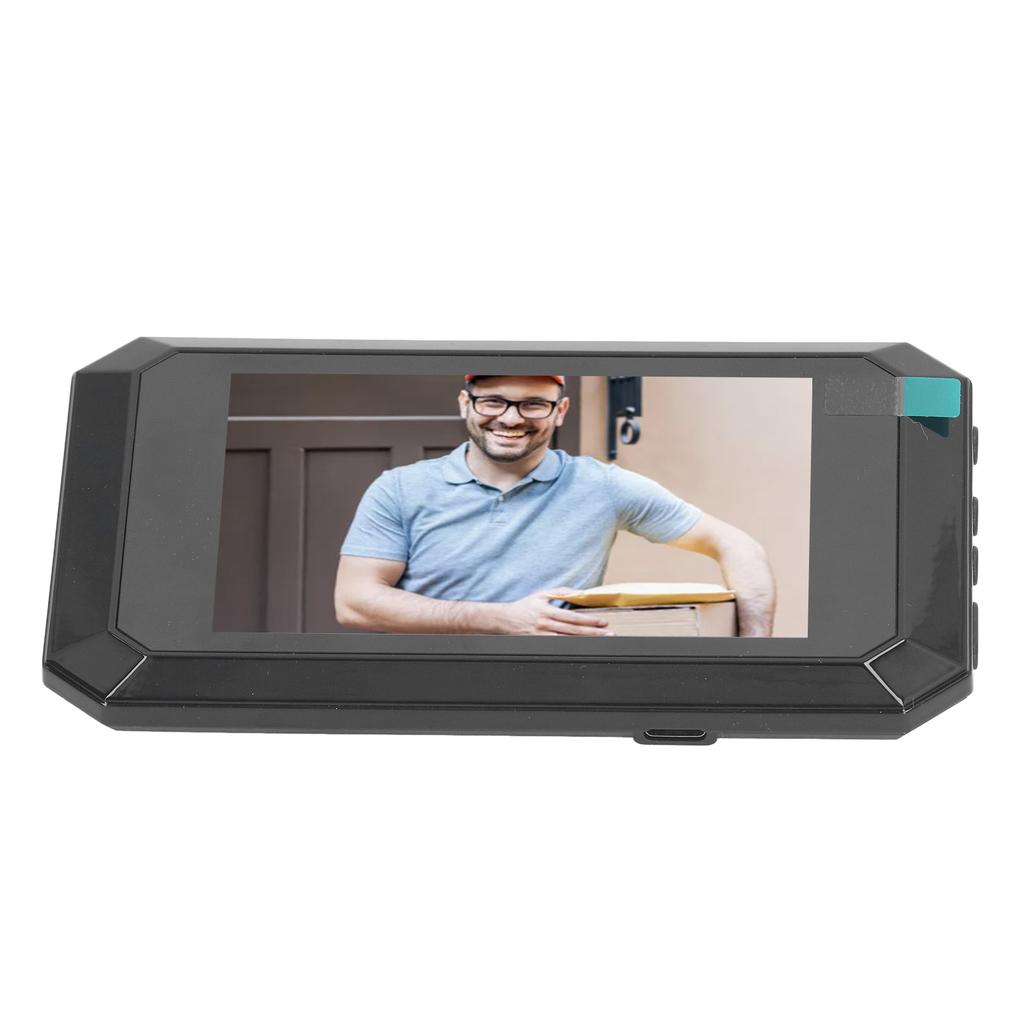 Digital Peephole Doorbell Camera 3.97 Inch 200W HD 135 Degrees  Wide Angle Night Vision Smart Digital Door Viewer