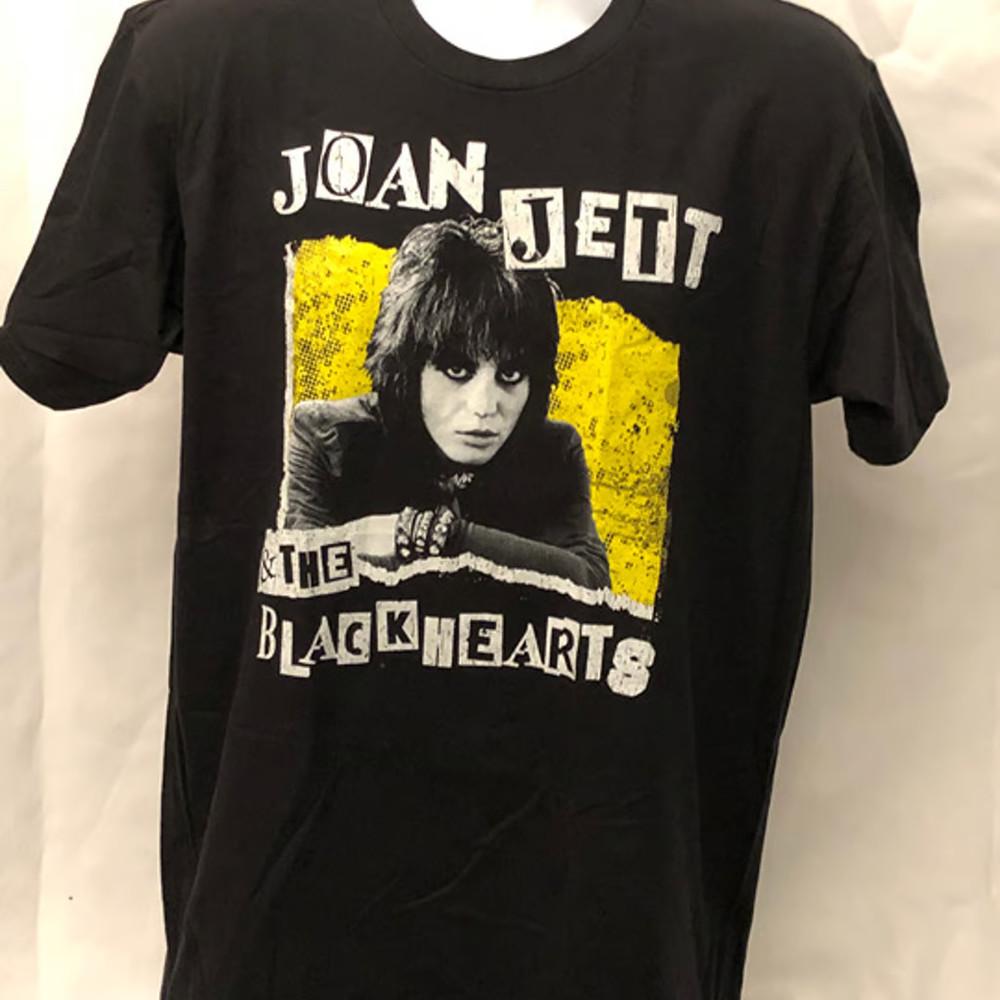 New! Joan Jett & The Blackhearts Cotton Black Shirt Unisex Tour S to 5XL BO077 Unisex T-Shirt S