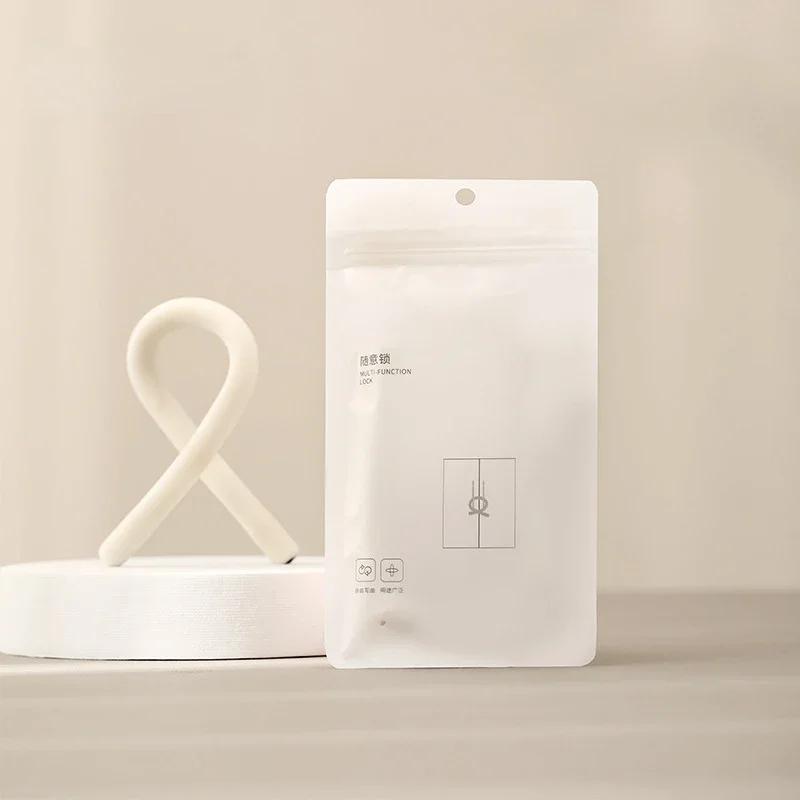 Portable Free Bending S Hooks Flexible Hook for Carseat Cupboard Lock and Phone Stand Home Outdoor Multi Functional Assistant