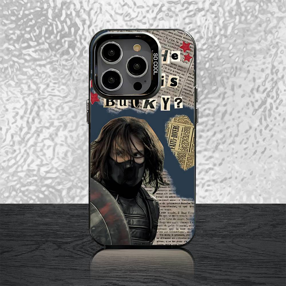 Sebastian B-Bucky B-Barnes Phone Case For iPhone 16,15,14,13,12,11,Pro,Max,Plus,Mini,SE Black Candy Matte Shockproof Cover