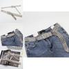 Stylish Diamondinlaid Waist Belt With Metal Closure For Party And Event Looks