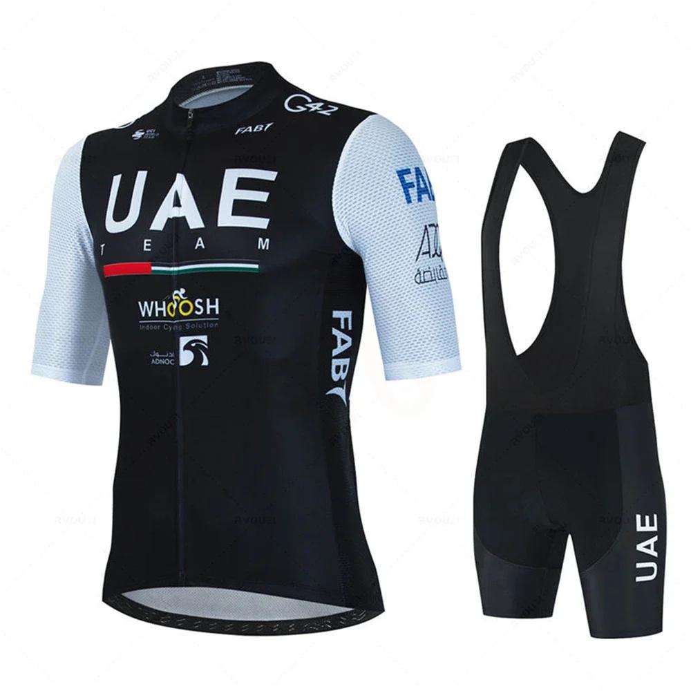 SAE Pro Team 2026 Cyklistický dres Sada Letní Prodyšné Pánské Oblečení na Horský Kolo Maillot Ropa Ciclismo Uniforma Oblek