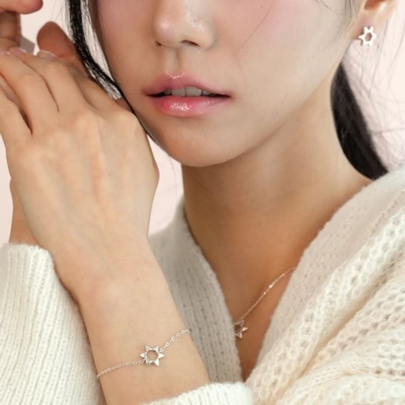 BELLOOGGI Star whith a heart bracelet
