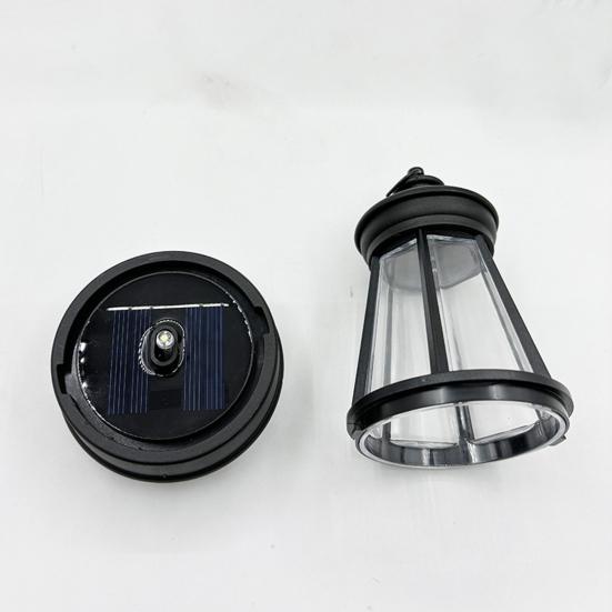 Solární lucerna Závěsné světlo Venkovní vodotěsné Solární LED Tvar svíčky Úspora energie Automatické zapínání/vypínání Zahradní terasa Zahradní lampa