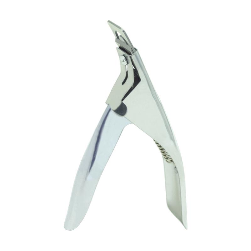 

1Pc Fake Nail Scissors One-word Scissors Crystal Nail Stainless Steel Nail Scissors U-shaped Nail Scissors DIY French Nail Scissors