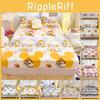 Mouse Toy Stitch Story Pattern Printing Bedspread Set Cover Protective
