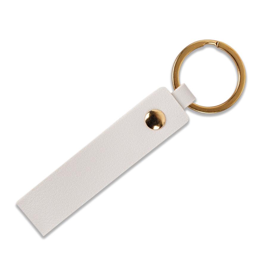 

PU Leather Keychain: Versatile Hand Strap & Detachable Accessory белый