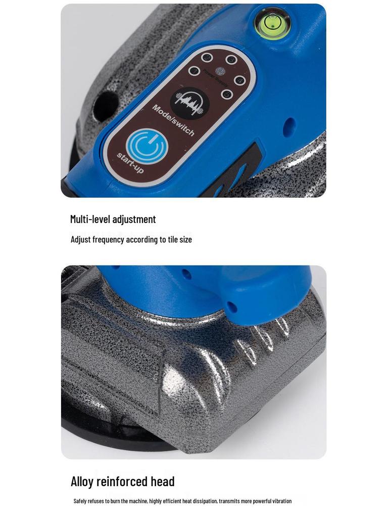 Multifunctional Automatic Lithium Battery Floor Tile Laying Machine: Ceramic Tile Installation Tool