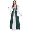 Halloween costume medieval renaissance cosplay dress costume plus size women's clothing
