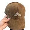 Mountain baseball cap children show their faces small spring summer fashion couple sun hat increase head circumference hard top cap men