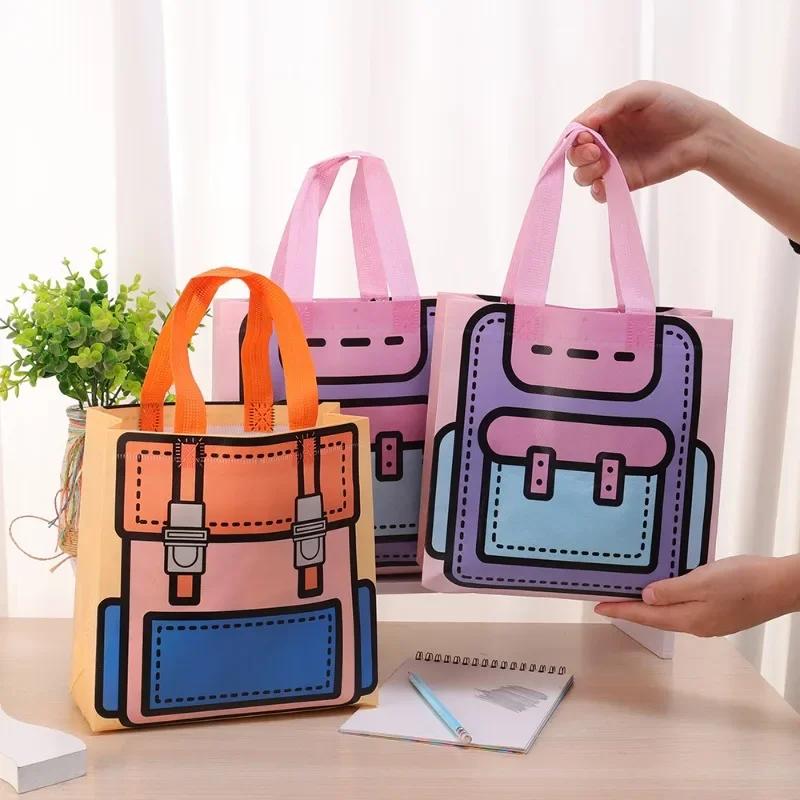 

10/1 шт. креативные школьные сумки в форме печенья, конфет, пластиковые пакеты на молнии, упаковочная сумка для закусок для детей, подарки на день рождения, выпускной вечер 1PC&18x21cm оранжевый