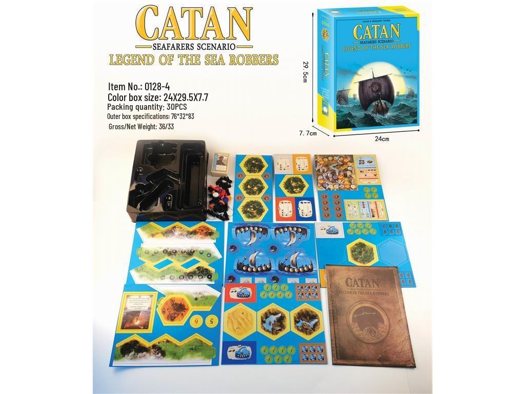 Английская версия настольной игры Колонизаторы: Полная серия развивающих игрушек для взрослых