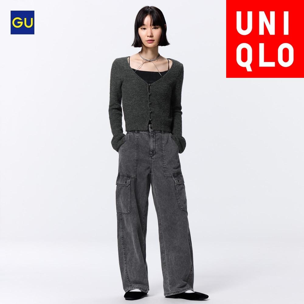 

Uniqlo Джинсы Gu Barrel Leg 63 BLUE/WOMEN L