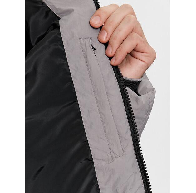 Winter Jacket Calvin Klein Crinkle K10K110336 Grey, Standard Fit