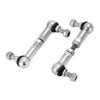 1 Pair Adjustable Air Suspension Rod Lowering Links Kit For BMW F11 E61 E39 X5 X6 Automotive Accessories