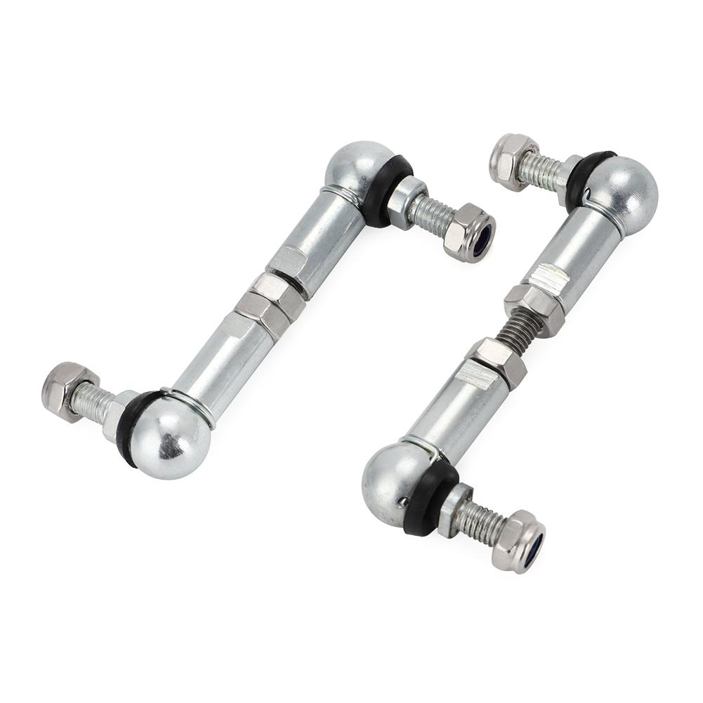1 Pair Adjustable Air Suspension Rod Lowering Links Kit For BMW F11 E61 E39 X5 X6 Automotive Accessories