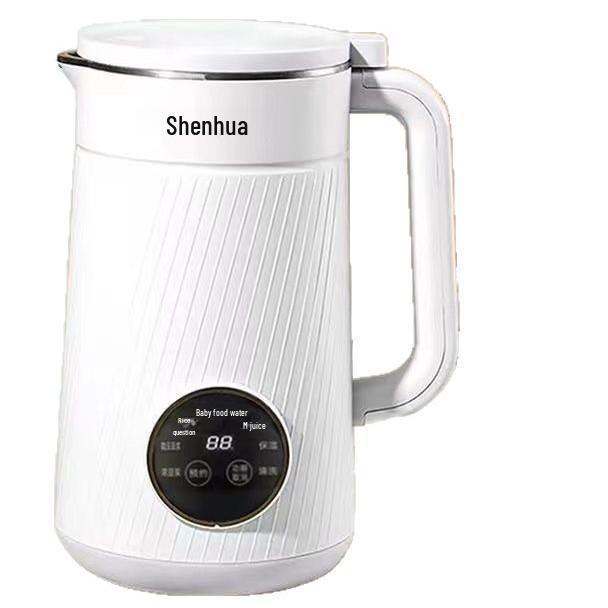 Shenhua Fully Automatic Soy Milk Maker: No-Cook, No-Filter, Multi-Functional Household Food Processor.