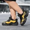Kids Lightweight Breathable Mesh Running Shoes With Rotary Buckle Closure Boys Fall Winter
