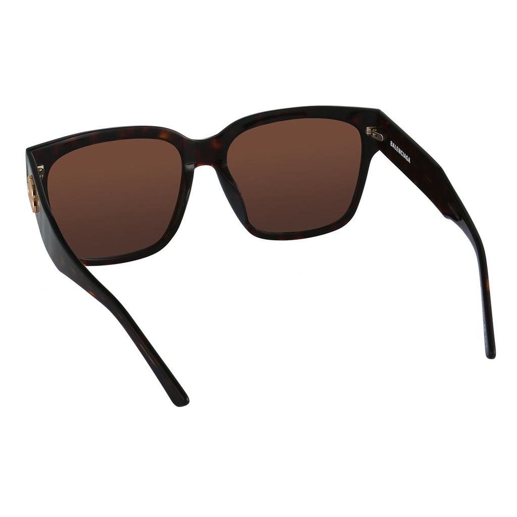 Balenciaga Sunglasses Gray Lenses Black Square Frame Classic Eyewear Men sunglasses BB0056SA-002-56