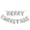 Merry Balloons Christmas Xmas Inflating Banner Happy New Year Party Decoration