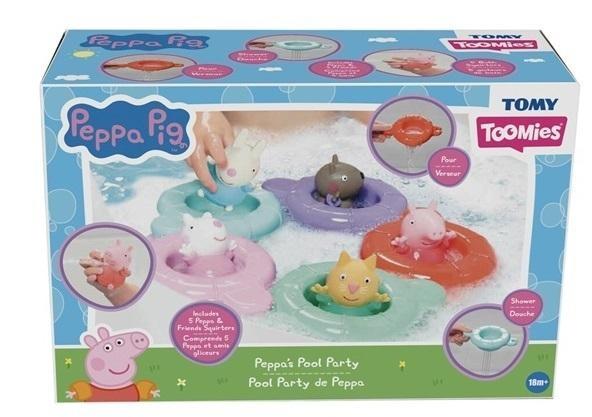 Świnka Peppa Zabawka Kąpielowa Tomy