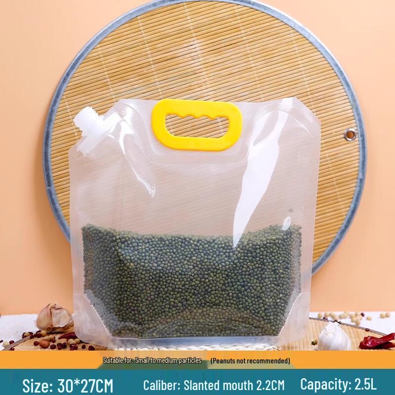 

Sealable Grain Storage Bags with Handle