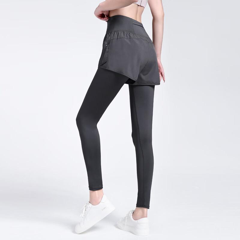 Camel Women's High-Waist Fitness Running Leggings & Shorts