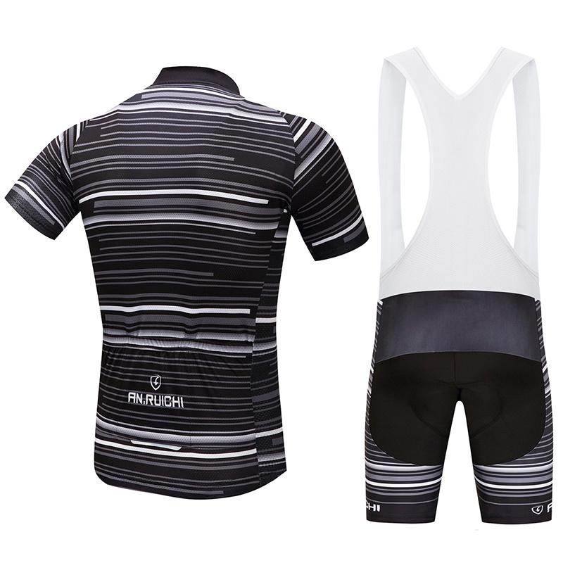 Kurzarm Radfahren Jersey Weiß Bib Hosen Fahrrad Kleidung Set Sport Radfahren Kleidung Anzüge