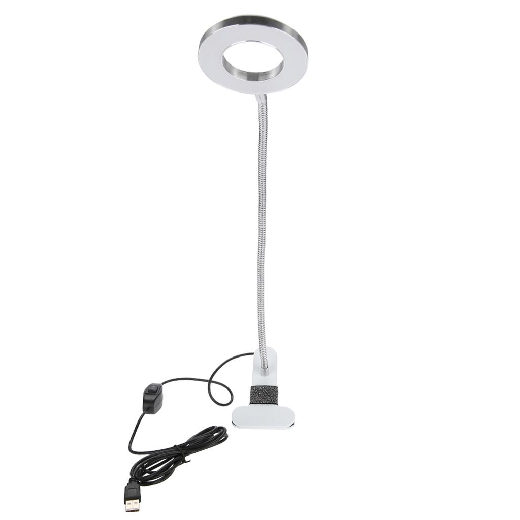USB Makeup LED Lamp Beauty Table Lamp with Clamp Flexible Gooseneck Makeup Desk Light
