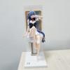 Genshin impact Raiden Shogun Beelzebul Bath towel Girl 1/4 figure PVC toy Game Statue Adult Anime Action Model Doll Gift toys